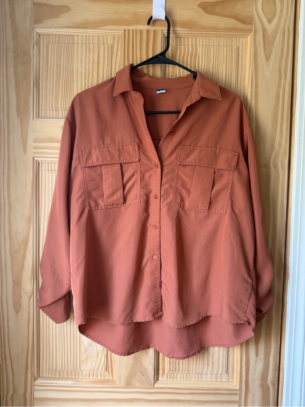 Old Navy Rust-Toned Button Shirt